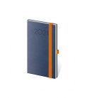 Weekly Pocket Diary New Praga blue, orange 2021