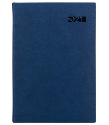 Tagebuch - Terminplaner A5 Viva blau (Triton) 2021