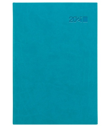 Daily Diary A5 Viva turquoise (Carina) 2021