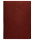Leather diary A5 daily slovak Carus brown 2021