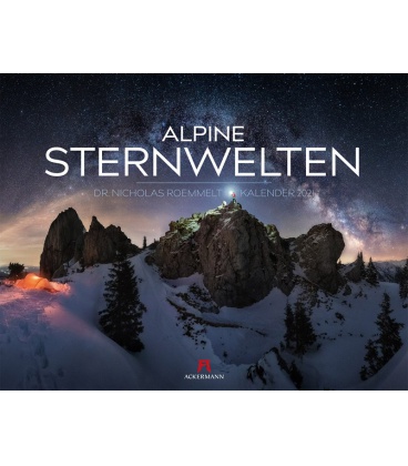 Wandkalender Alpine Sternwelten Kalender 2021