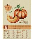 Wall calendar Saisonkalender - Obst & Gemüse - Graspapier-Kalender 2021