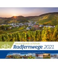 Nástěnný kalendář Cyklotrasy Německa / Deutschlands schönste Radfernwege Kalender 2021