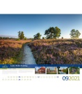 Wandkalender Deutschlands schönste Radfernwege Kalender 2021
