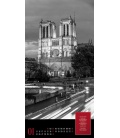 Wandkalender Paris, je t’aime - Literatur-Kalender 2021