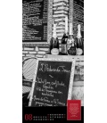 Nástěnný kalendář Paříž / Paris, je t’aime - Literatur-Kalender 2021