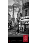 Wandkalender Paris, je t’aime - Literatur-Kalender 2021