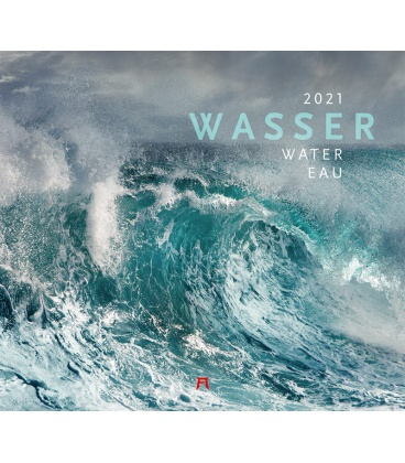Nástěnný kalendář Voda / Wasser Kalender 2021