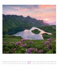 Nástěnný kalendář Paprsky světla / Lichtblicke Kalender 2021