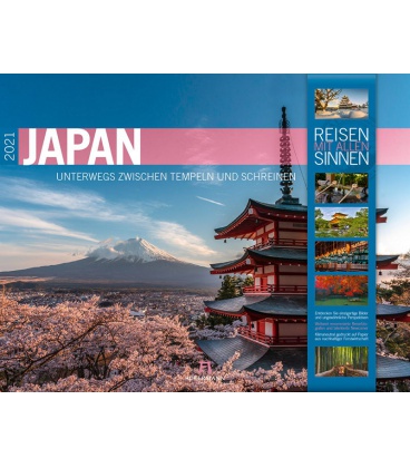 Nástěnný kalendář Japonsko / Japan Kalender 2021