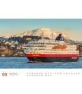 Wandkalender Hurtigruten - Norwegen Kalender 2021