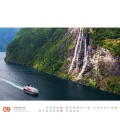 Nástěnný kalendář Hurtigruten - Norwegen Kalender 2021