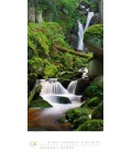 Nástěnný kalendář Vodopády / Wasserfälle Kalender 2021