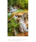 Nástěnný kalendář Vodopády / Wasserfälle Kalender 2021