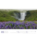 Wall calendar Blumenmeer - Landschaften in voller Blüte, Kalender 2021