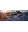 Nástěnný kalendář Dolomity / Dolomiten Kalender 2021