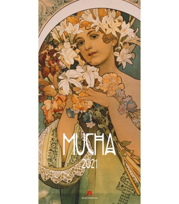 Wall calendar Alfons Mucha Kalender 2021