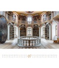 Wall calendar Welt der Bücher - Bibliotheken Kalender 2021