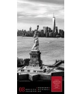 Wandkalender I love New York - Literatur-Kalender 2021