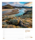 Wall calendar Island - Wochenplaner Kalender 2021
