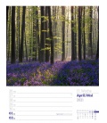 Wall calendar Poetische Landschaften - Wochenplaner Kalender 2021