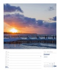 Wandkalender Am Meer - Wochenplaner Kalender 2021