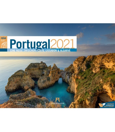 Nástěnný kalendář Portugalsko / Portugal ReiseLust Kalender 2021
