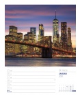 Wall calendar Amerika - Wochenplaner Kalender 2021