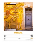 Wandkalender Street Art - Wochenplaner Kalender 2021