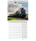 Wall calendar Lokomotiven Kalender 2021