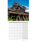 Wall calendar Lokomotiven Kalender 2021