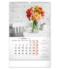 Wall calendar Flowers SK, 33 × 46 cm