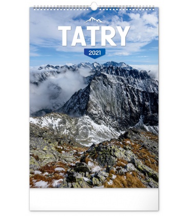 Nástěnný kalendář Tatry SK 2021