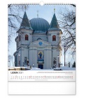 Nástěnný kalendář Česká republika 2021