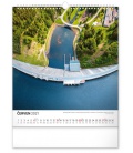Nástěnný kalendář Vodní království  – české přehrady 2021