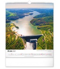 Nástěnný kalendář Vodní království  – české přehrady 2021
