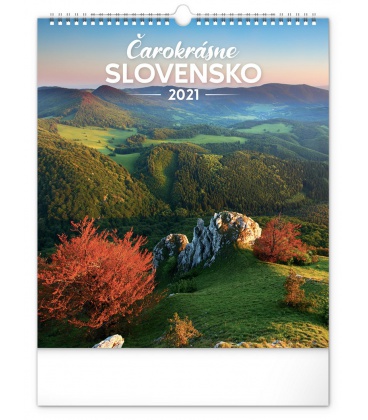 Wandkalender Wonderful Slovakia 2021