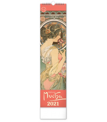 Nástěnný kalendář Alfons Mucha - vázanka 2021