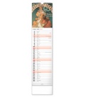 Wandkalender Alphonse Mucha - vázanka2021