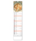 Wall calendar Alphonse Mucha-vázanka 2021
