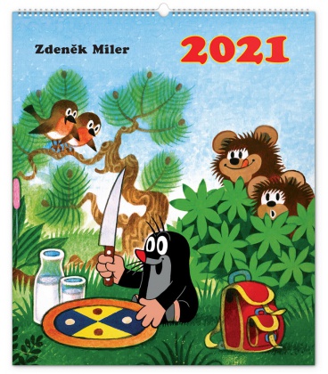 Wall calendar The Little Mole 2021