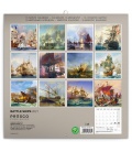 Nástěnný kalendář Bitevní lodě 2021