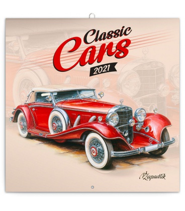 Wandkalender Classic Cars – Václav Zapadlík 2021