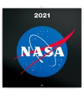 Nástěnný kalendář NASA 2021