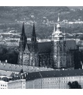 Wandkalender Prague Black and White 2021