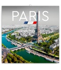 Nástěnný kalendář Paříž 2021