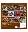 Wall calendar Chocolate – scented 2021