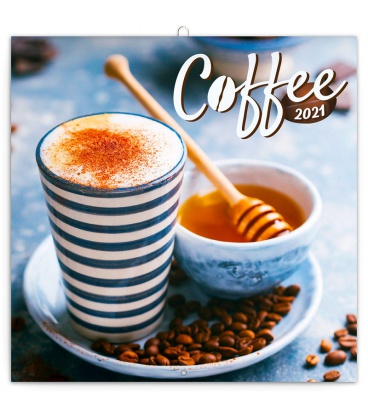 Wandkalender Coffee – scented 2021