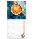 Wall calendar Coffee – scented 2021