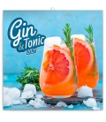 Nástěnný kalendář Gin & Tonik 2021